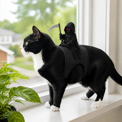Grim Reaper Rider Pet Costume